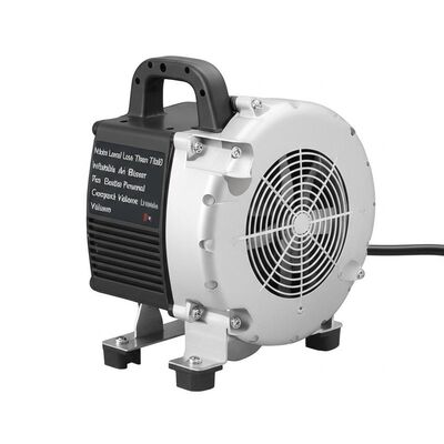 शोर का स्तर 70dB से कम इन्फ्लेटेबल एयर ब्लोअर फैन इलेक्ट्रिक संचालित कॉम्पैक्ट वॉल्यूम 198x116x195cm वाणिज्यिक के लिए उपयुक्त